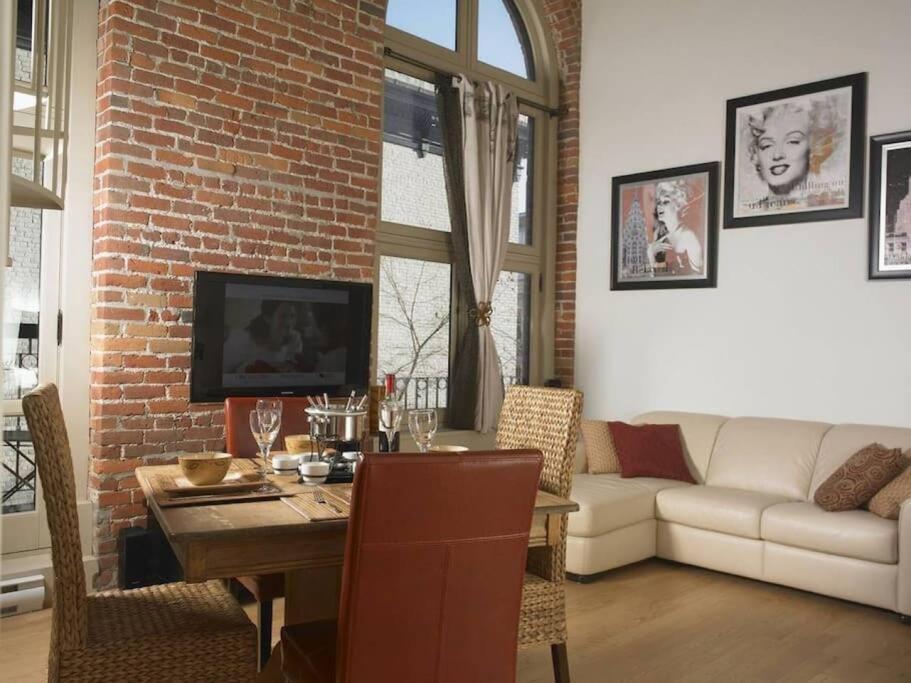 Loft Au Coeur Du Vieux-Quebec Apartamento Exterior foto